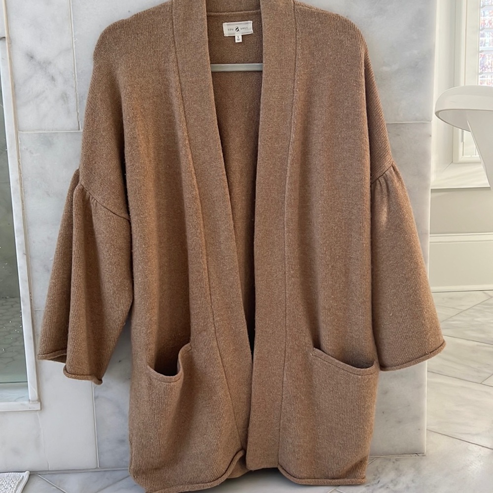 LOU & GREY SWEATER CARDIGAN SZ Small